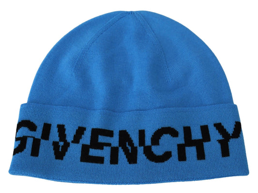 Givenchy Chic Woolen Beanie with Signature Black Logo - Ora And Co.