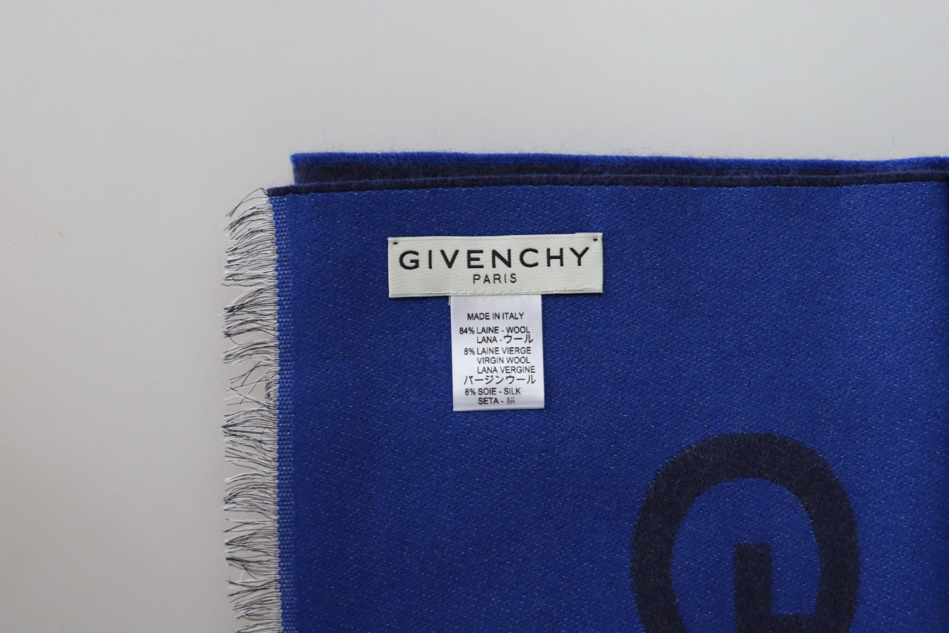 Givenchy Elegant Unisex Wool Silk Blend Scarf - Ora And Co.