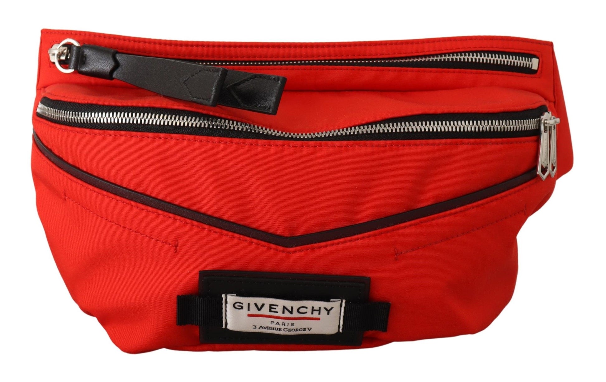 Givenchy Elegant Large Bum Belt Bag in Red and Black - Ora And Co.