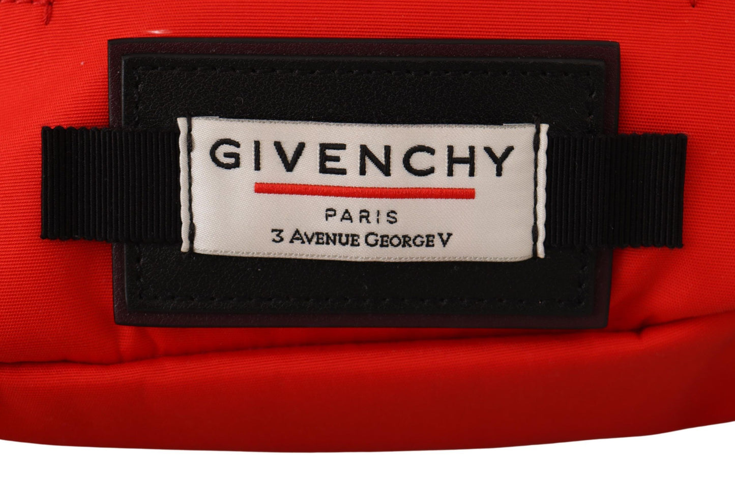 Givenchy Elegant Large Bum Belt Bag in Red and Black - Ora And Co.