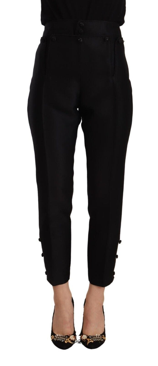 Dsquared² Elevated Elegance High-Waist Skinny Trousers - Ora And Co.