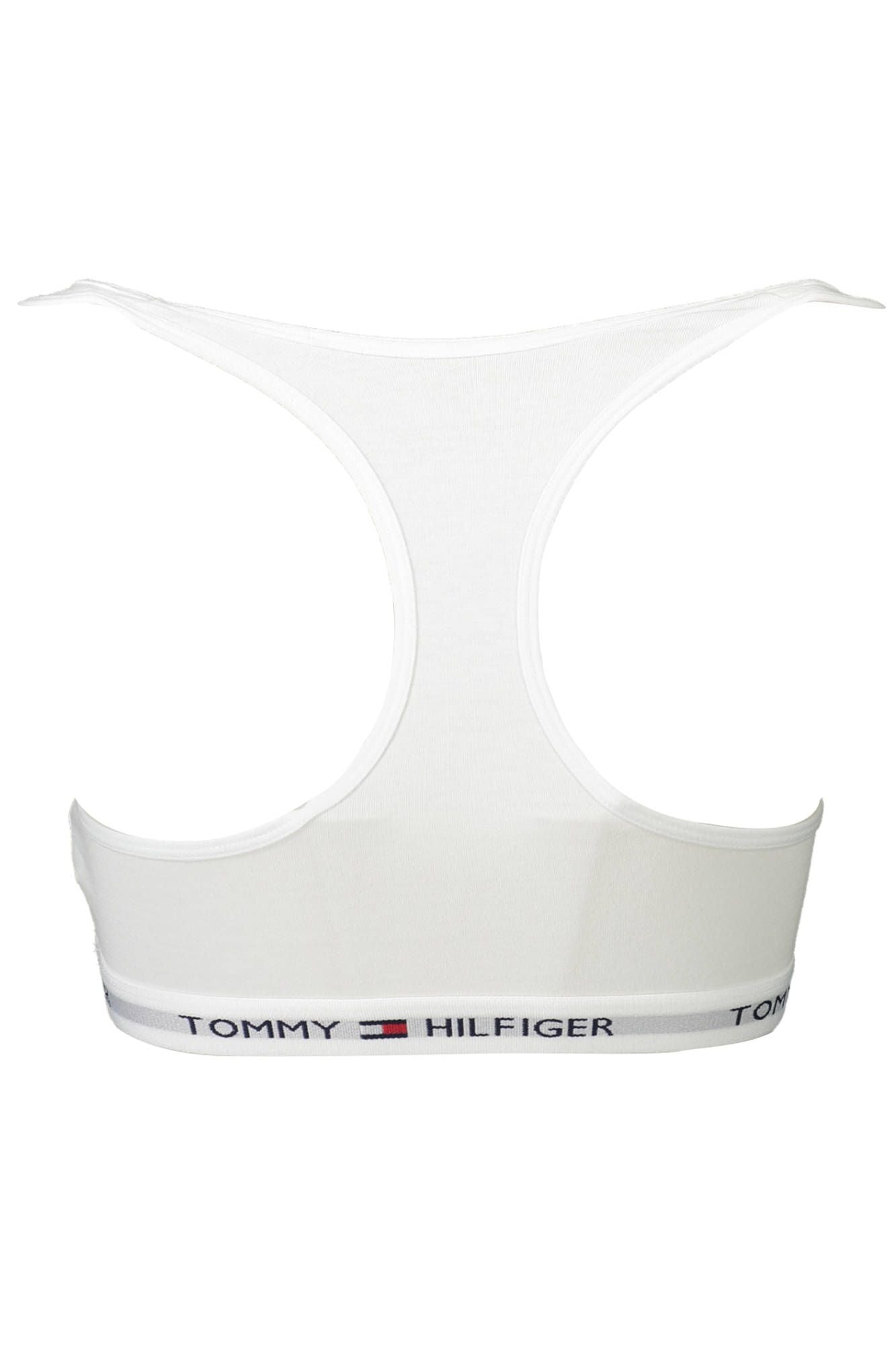 Tommy Hilfiger White Cotton Women Sports Bra - Ora And Co.