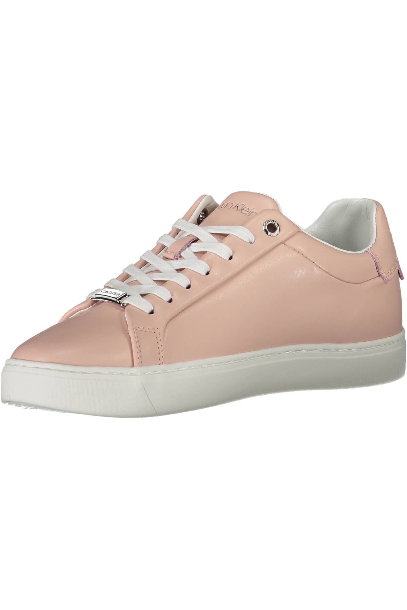 Calvin Klein Pink Leather Women Sneaker - Ora And Co.