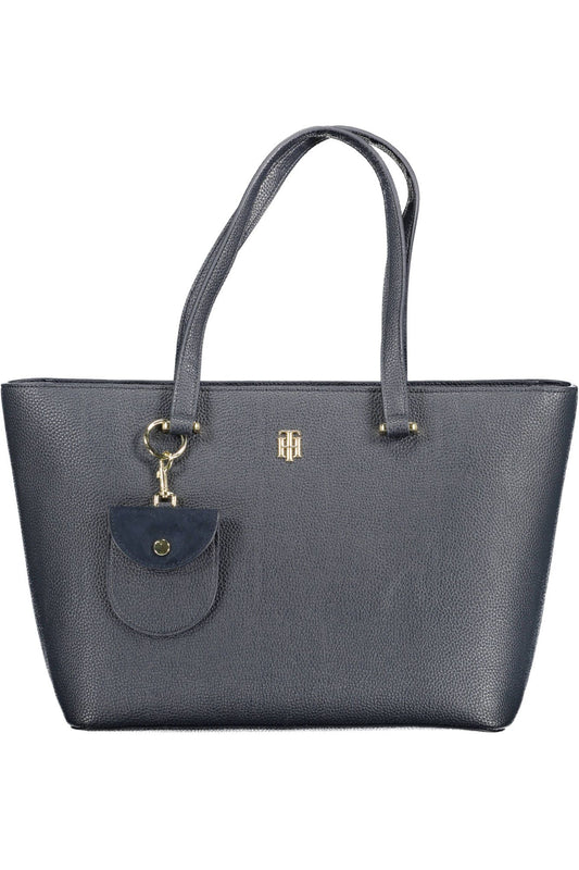 Tommy Hilfiger Blue Polyethylene Women Handbag - Ora And Co.