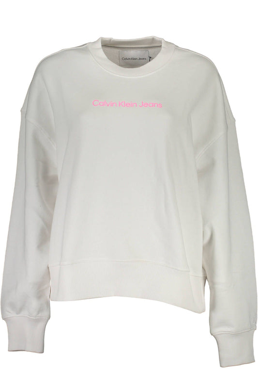 Calvin Klein White Cotton Women Sweater - Ora And Co.