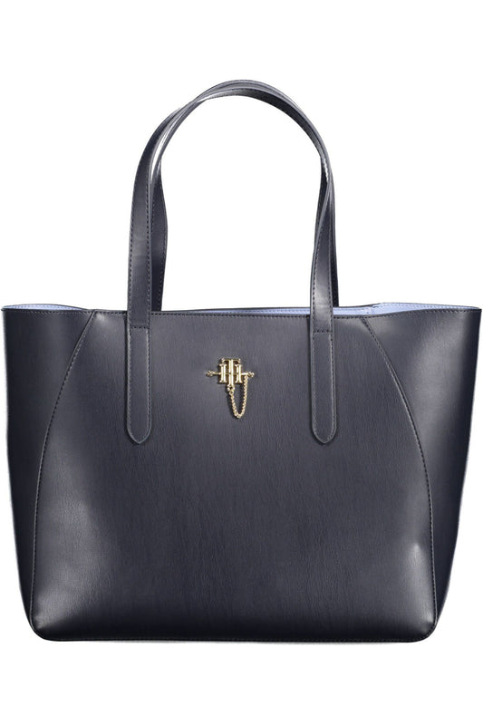 Tommy Hilfiger Blue Polyethylene Women Handbag - Ora And Co.