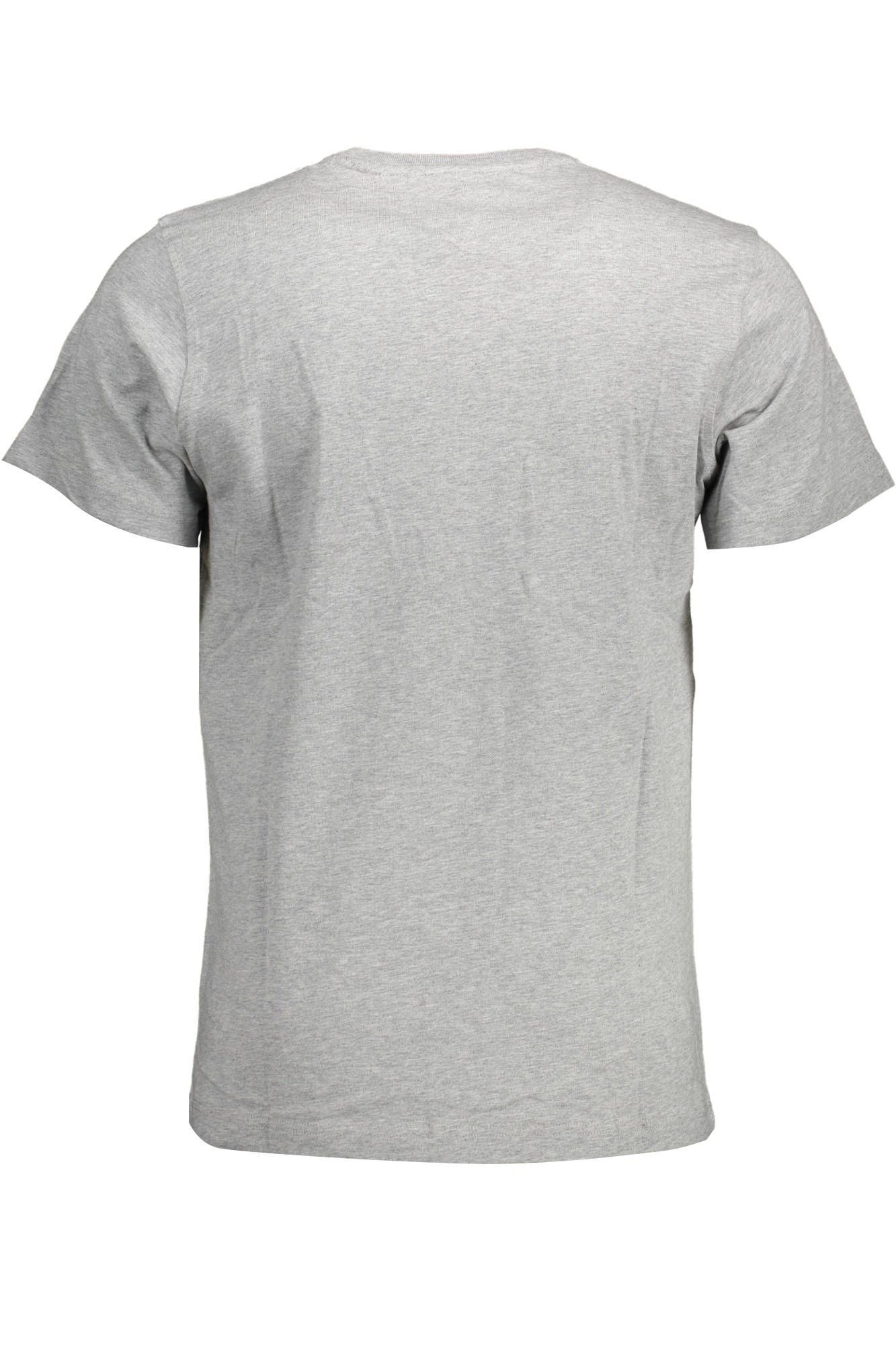 Tommy Hilfiger Gray Cotton Men TShirt - Ora And Co.