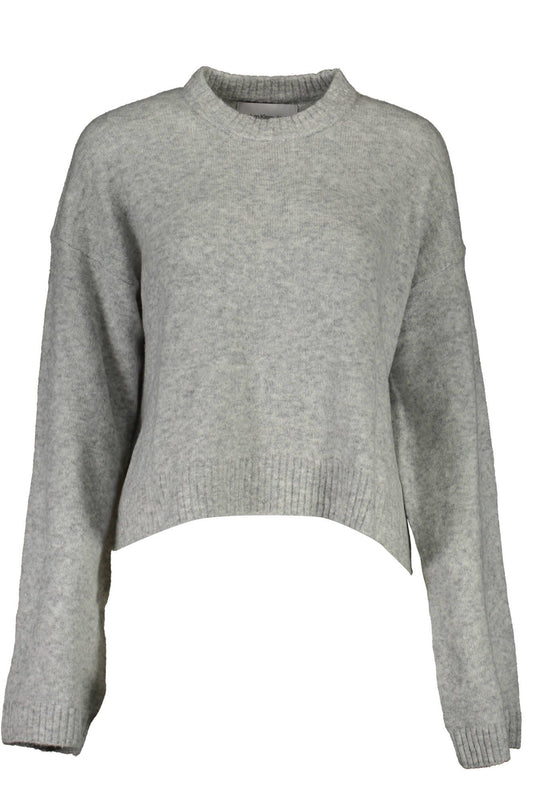 Calvin Klein Gray Wool Women Sweater - Ora And Co.