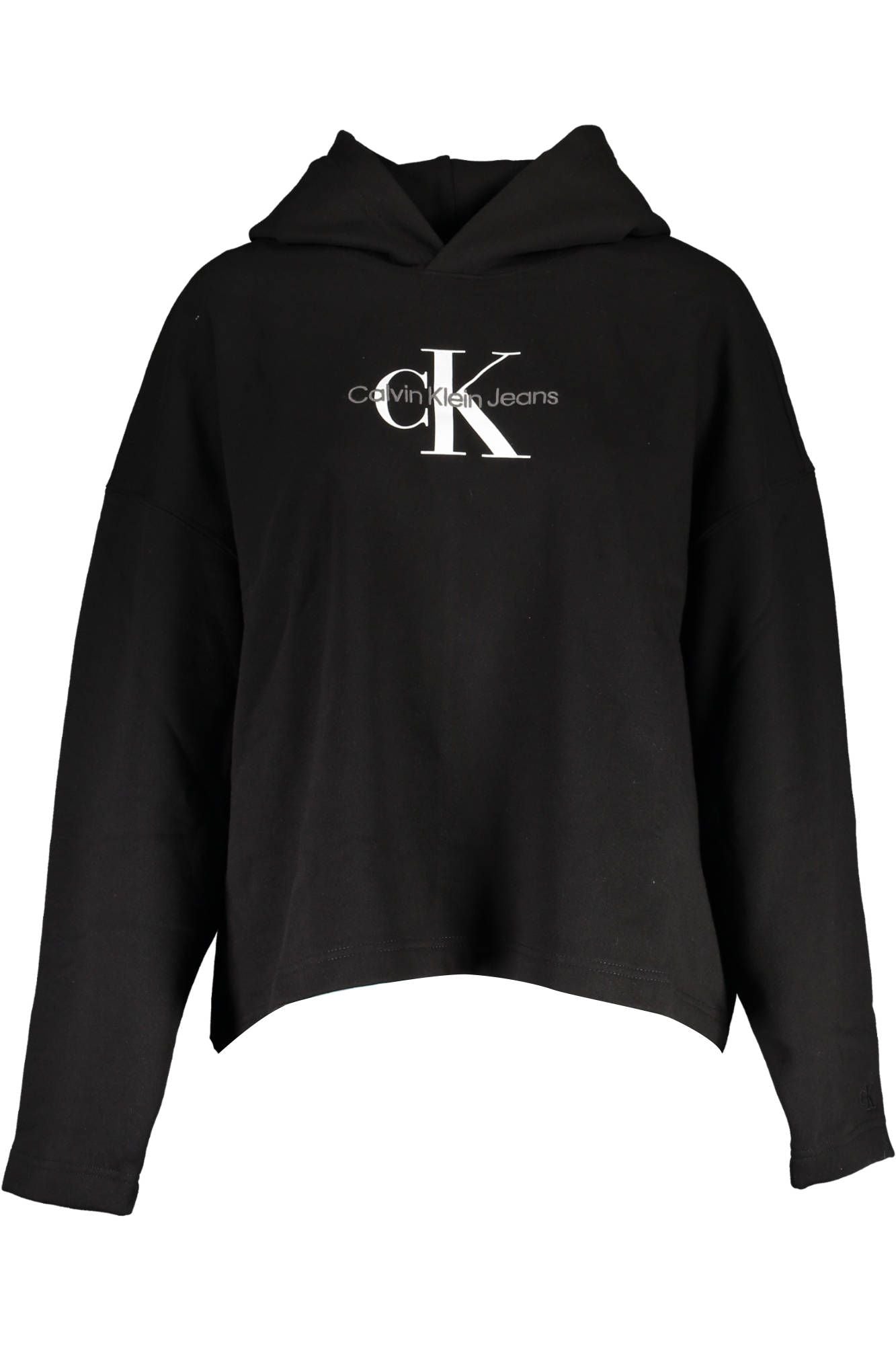 Calvin Klein Black Cotton Women Sweater - Ora And Co.