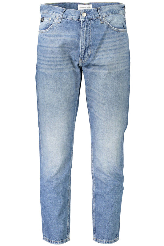 Calvin Klein Blue Cotton Men Jeans - Ora And Co.