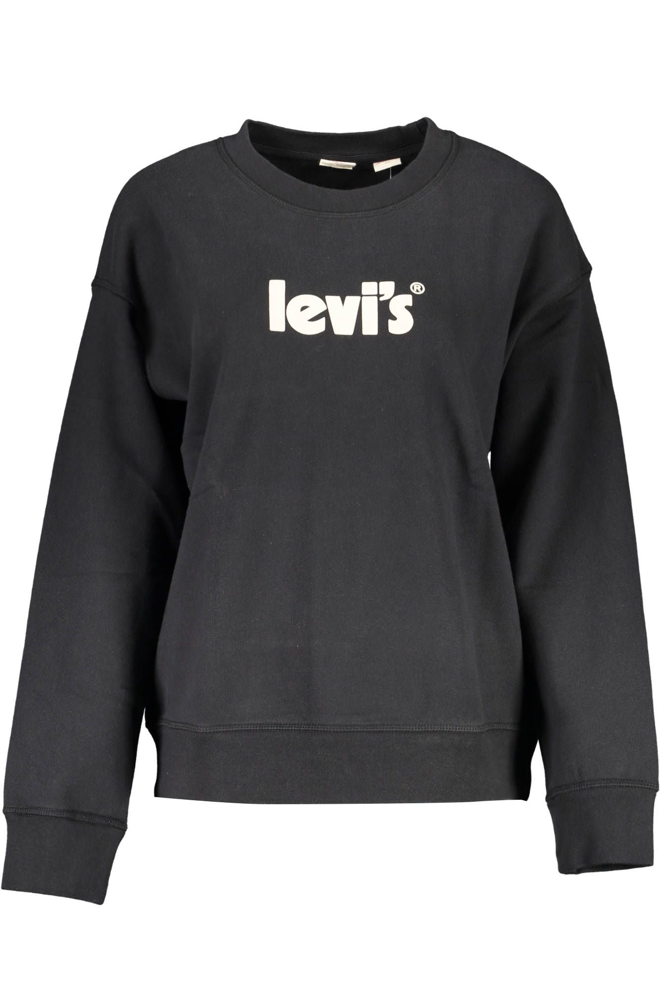 Levi's Black Cotton Women Sweater - Ora And Co.