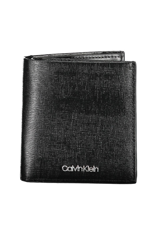 Calvin Klein Black Leather Mens Wallet - Ora And Co.