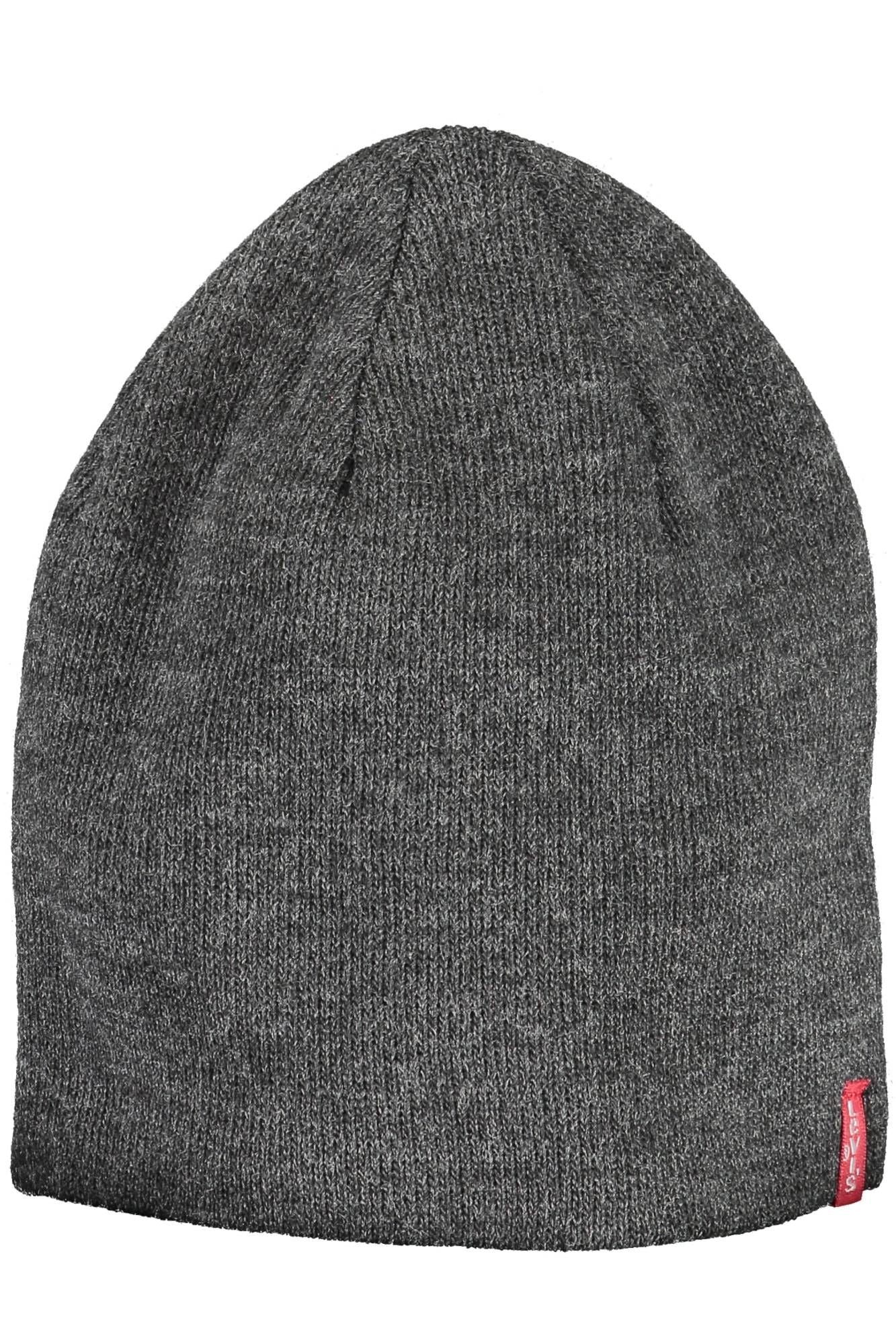 Levi's Gray Acrylic Men Cap - Ora And Co.