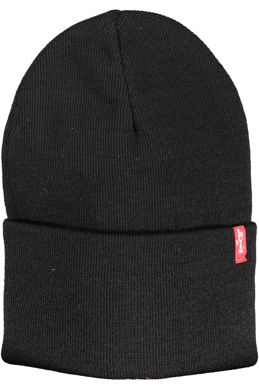 Levi's Black Acrylic Men Cap - Ora And Co.