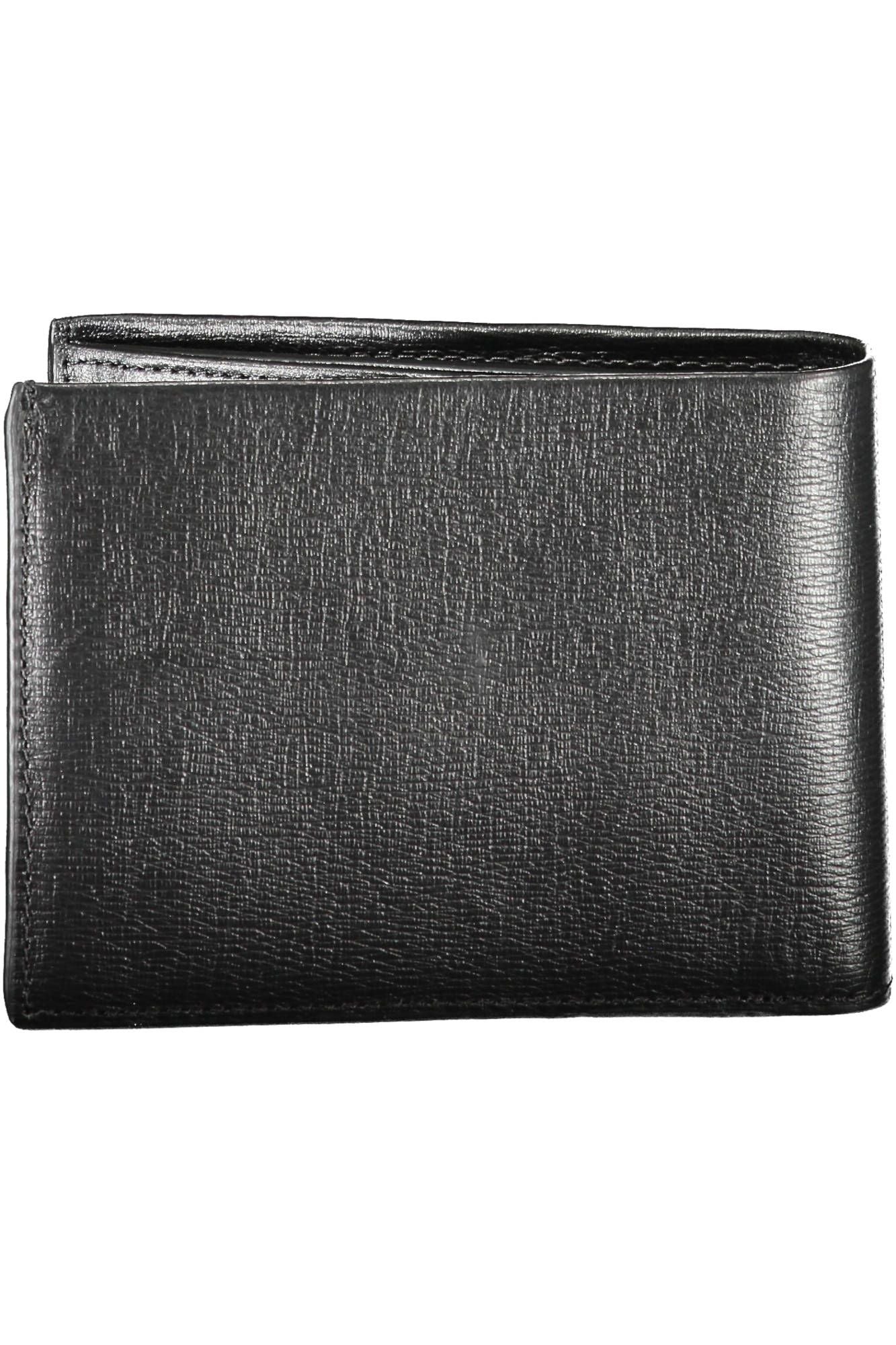 Calvin Klein Black Leather Men Wallet - Ora And Co.