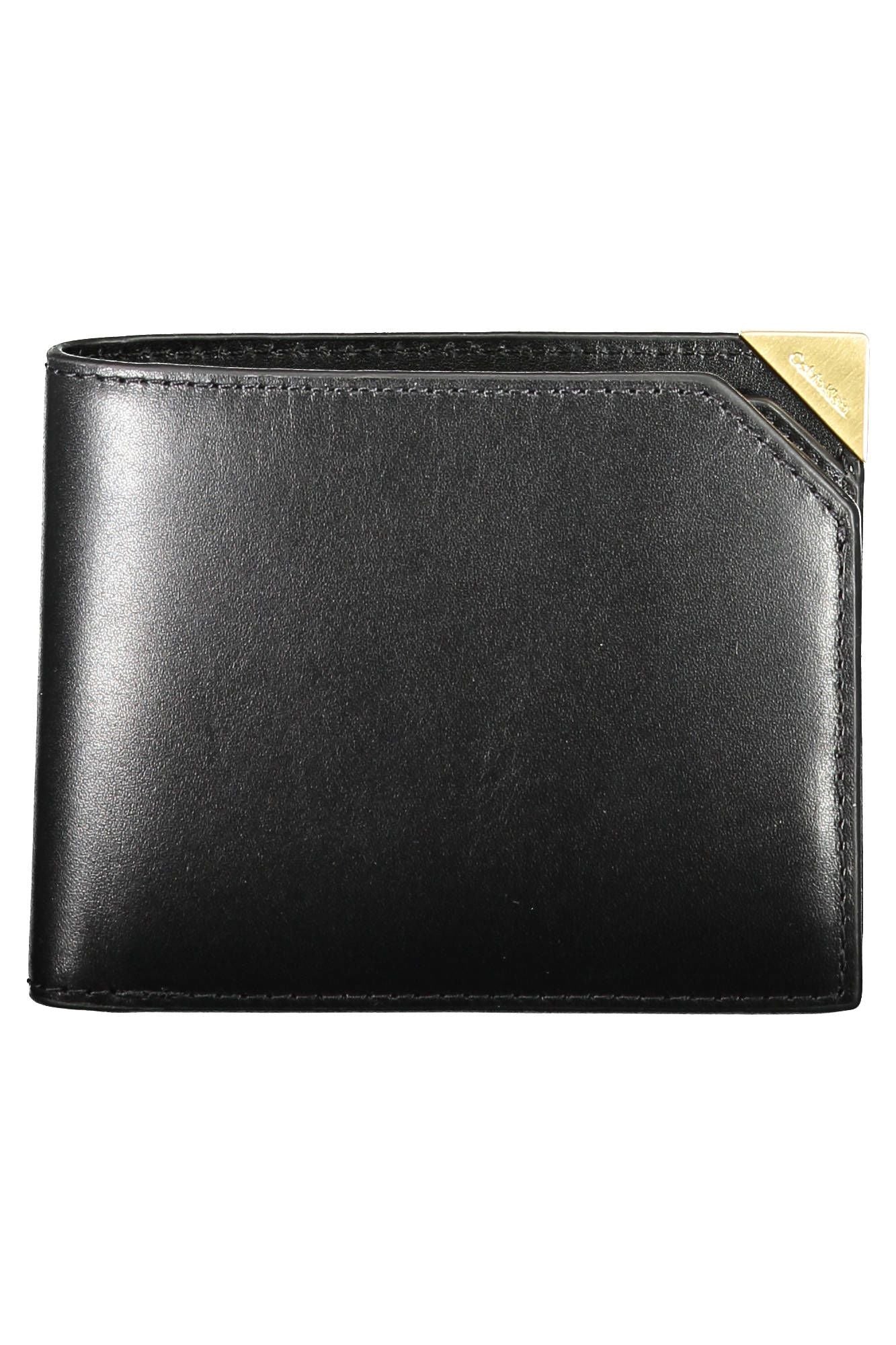 Calvin Klein Black Leather Mens Wallet - Ora And Co.