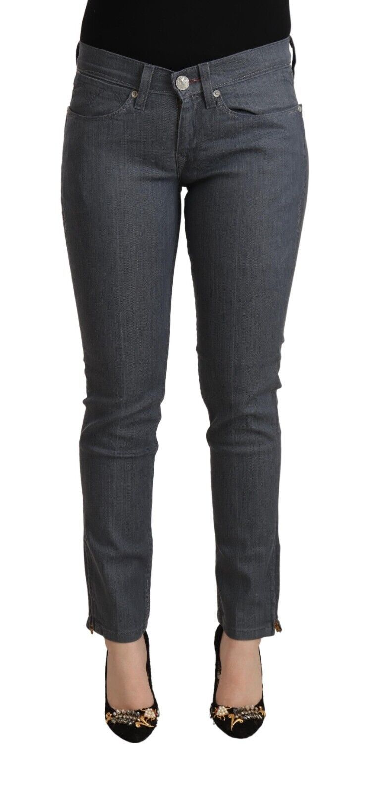 Levi's Chic Slim Fit Grey Denim Delight - Ora And Co.