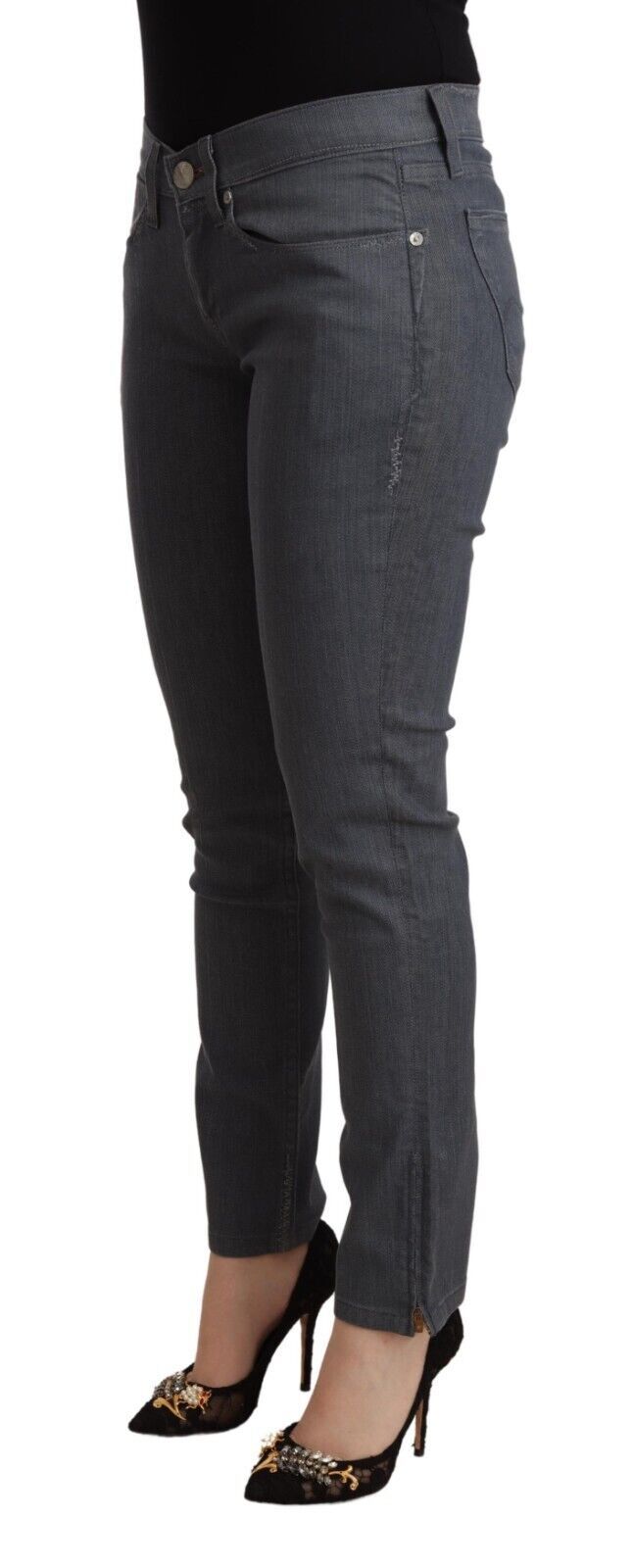 Levi's Chic Slim Fit Grey Denim Delight - Ora And Co.