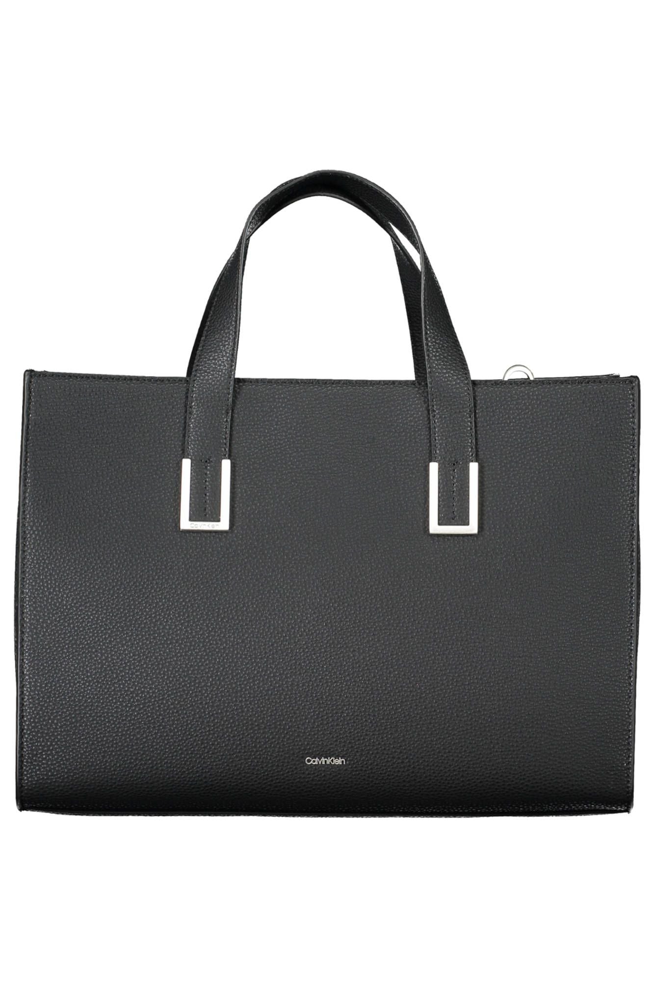 Calvin Klein Black Polyester Women Handbag - Ora And Co.