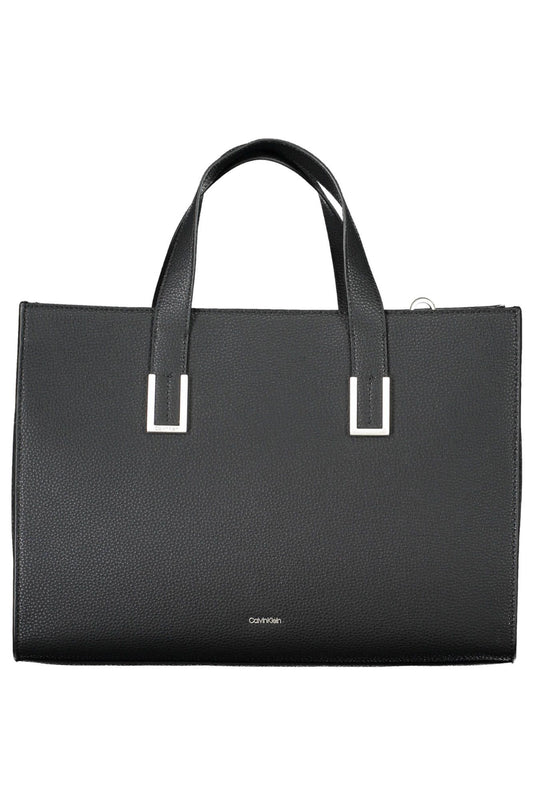 Calvin Klein Black Polyester Women Handbag - Ora And Co.