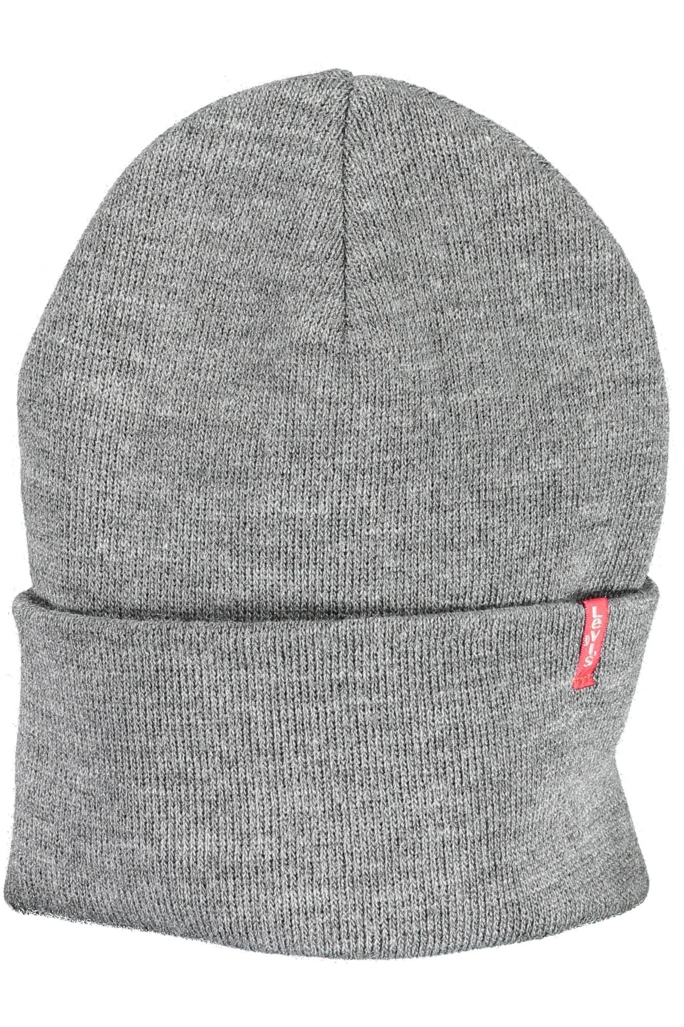 Levi's Gray Acrylic Men Cap - Ora And Co.