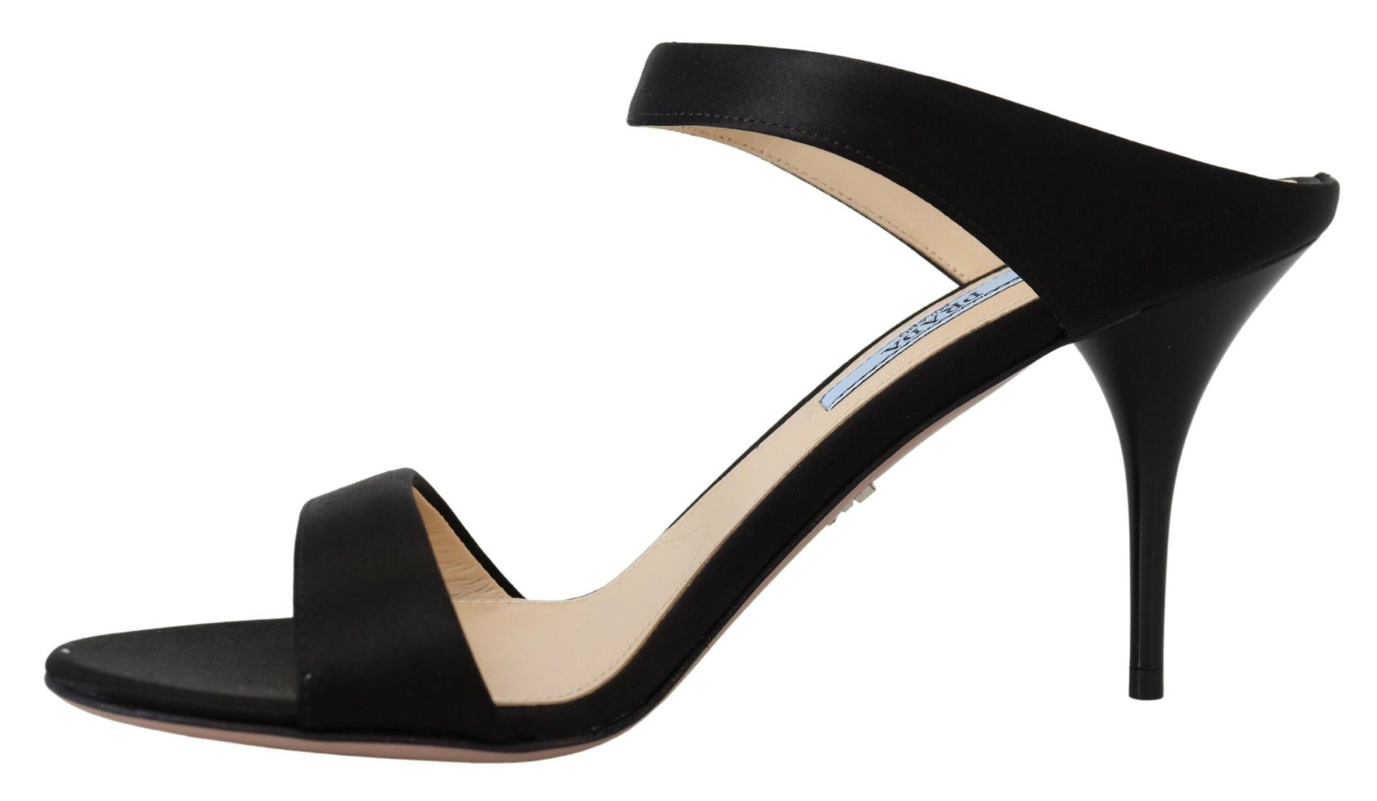 Prada Elegant Black Leather Heels Pumps - Ora And Co.