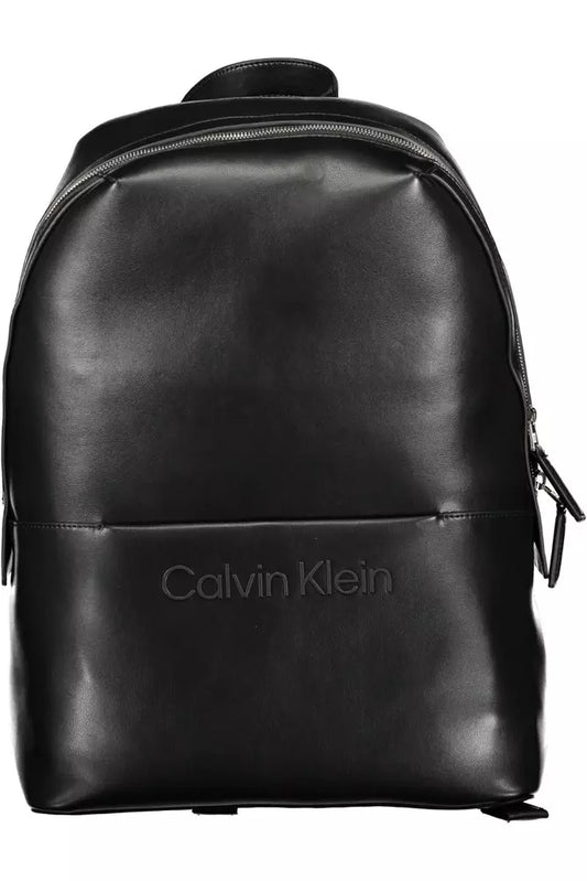 Calvin Klein Black Polyester Men Backpack - Ora And Co.