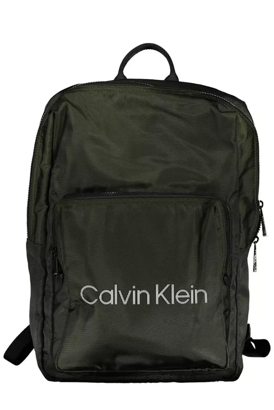 Calvin Klein Green Polyester Men Backpack - Ora And Co.