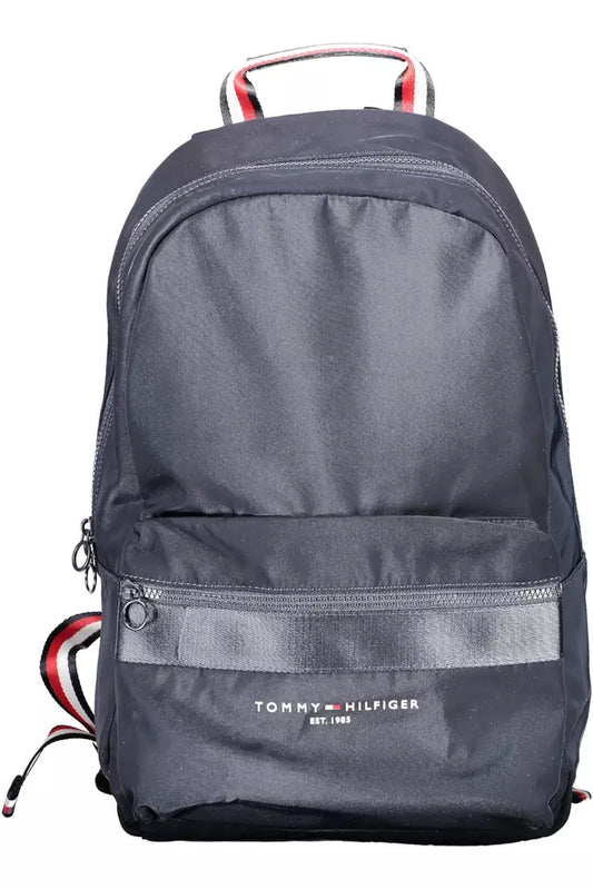 Tommy Hilfiger Blue Polyester Men Backpack - Ora And Co.