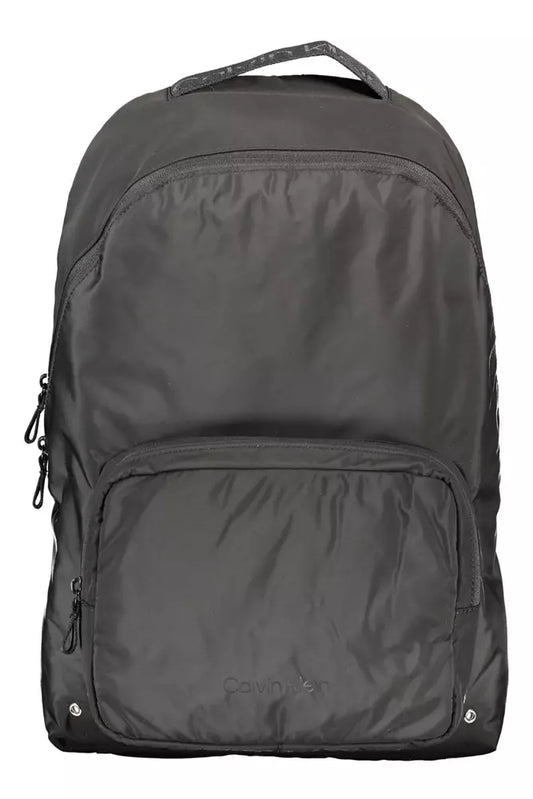 Calvin Klein Black Polyester Men Backpack - Ora And Co.