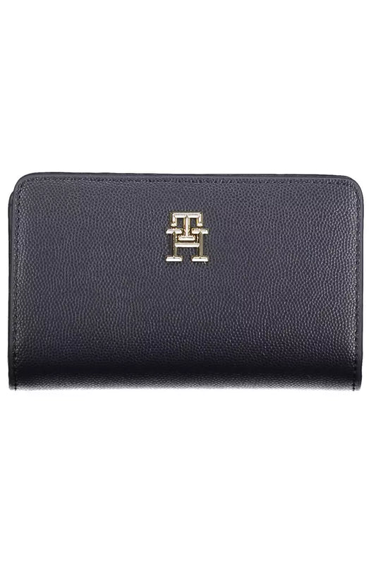 Tommy Hilfiger Blue Polyethylene Women Wallet - Ora And Co.