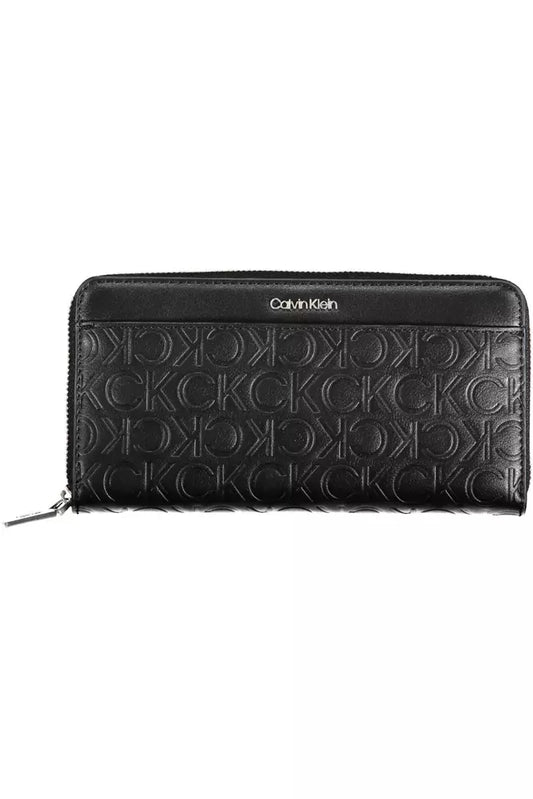 Calvin Klein Black Polyethylene Women Wallet - Ora And Co.