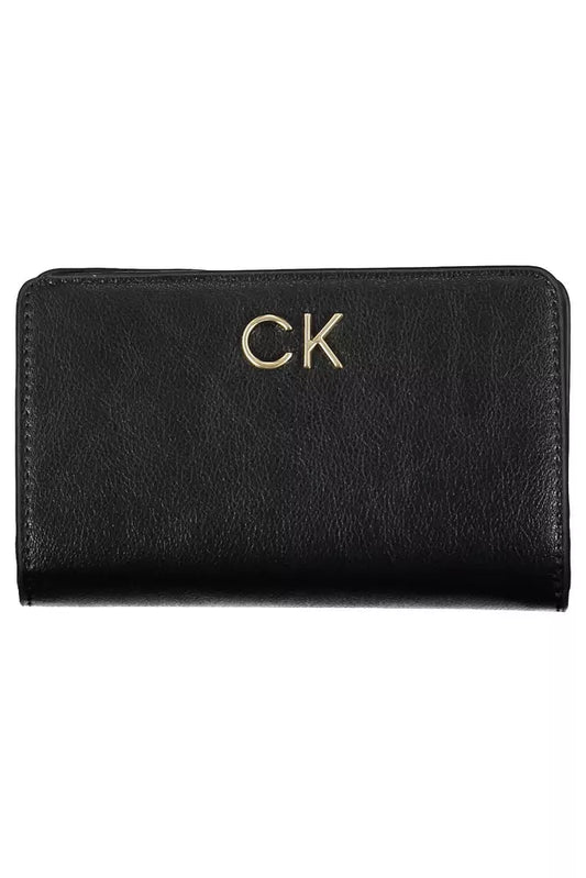 Calvin Klein Black Polyethylene Women Wallet - Ora And Co.