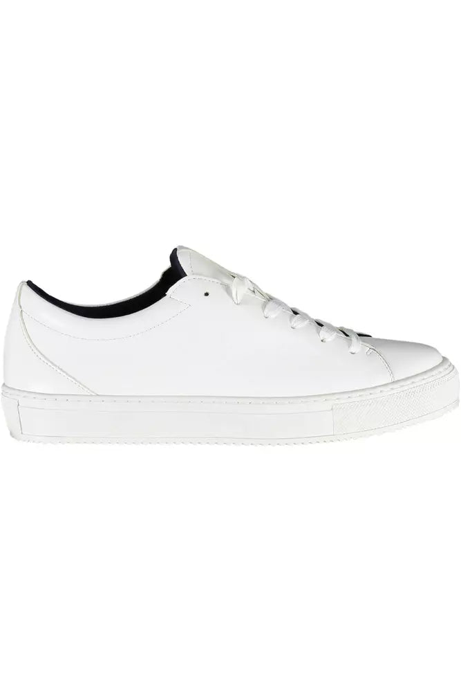 Tommy Hilfiger White Synthetic Women Sneaker - Ora And Co.