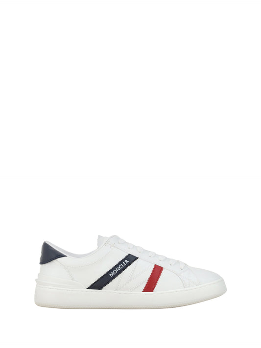 Moncler Elegant White Monaco M Men's Sneakers - Ora And Co.