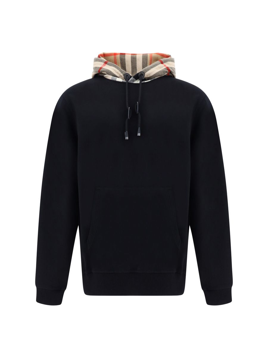 Burberry Elegant Oversize Black Samuel Hoodie - Ora And Co.