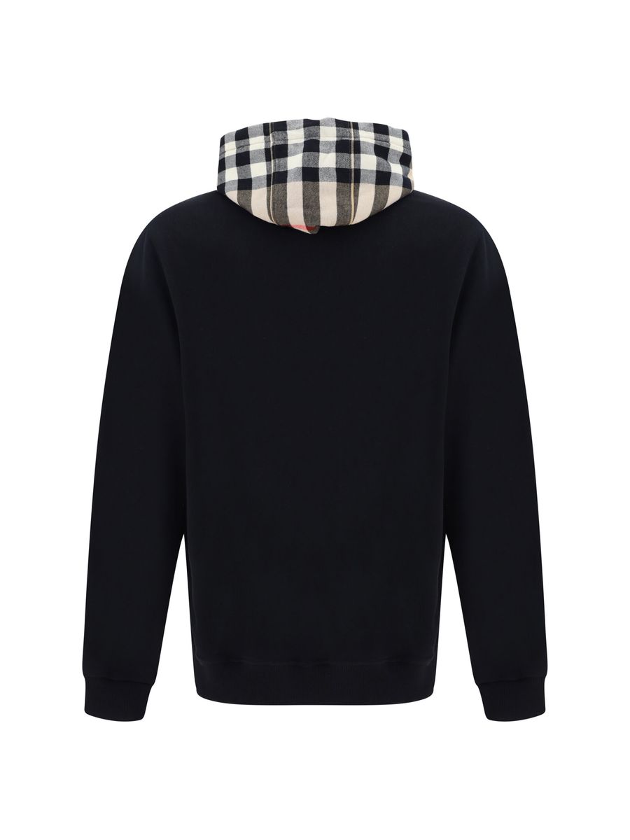 Burberry Elegant Oversize Black Samuel Hoodie - Ora And Co.