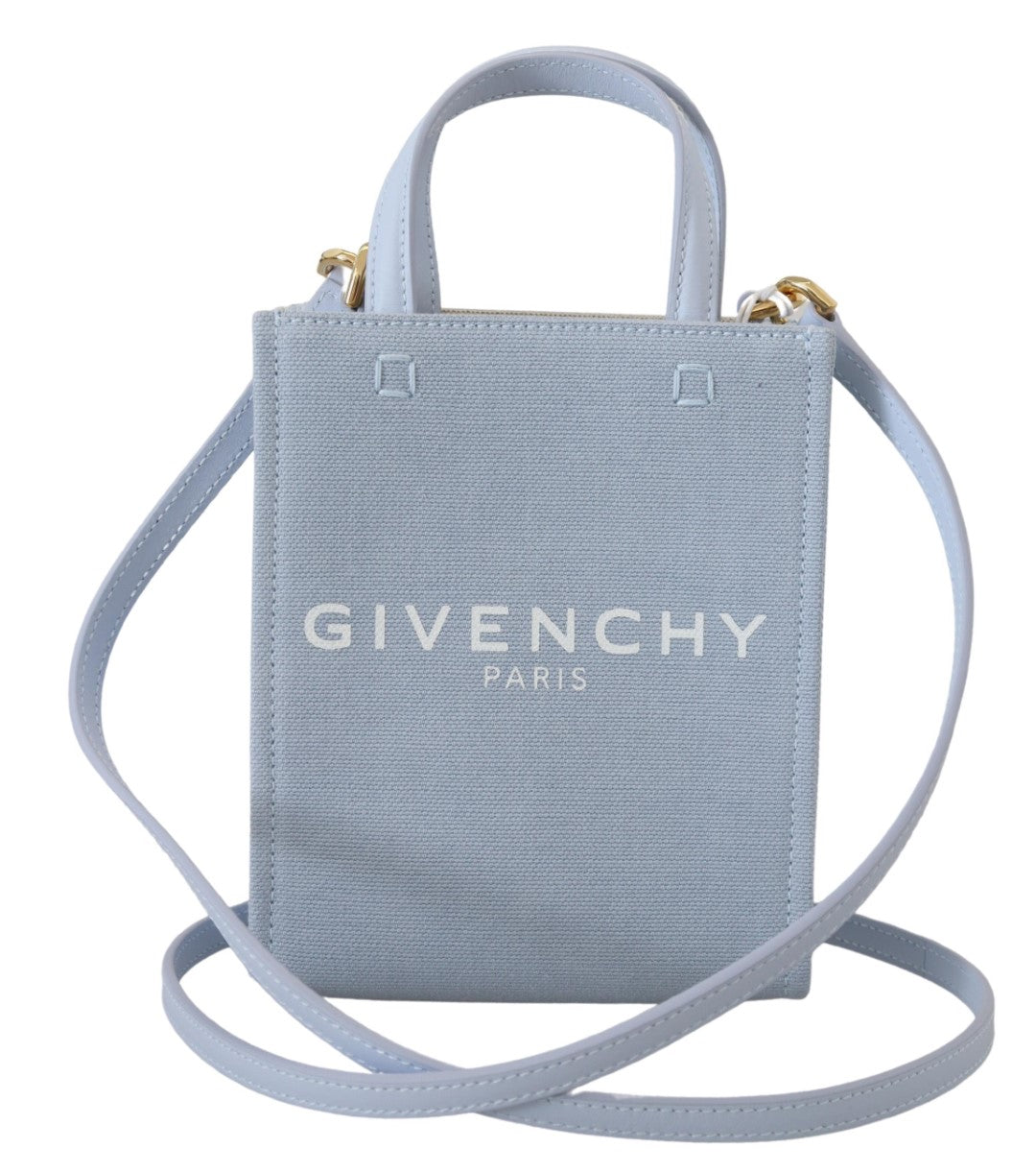 Givenchy Chic Cloud Blue Cotton Mini Bag - Ora And Co.