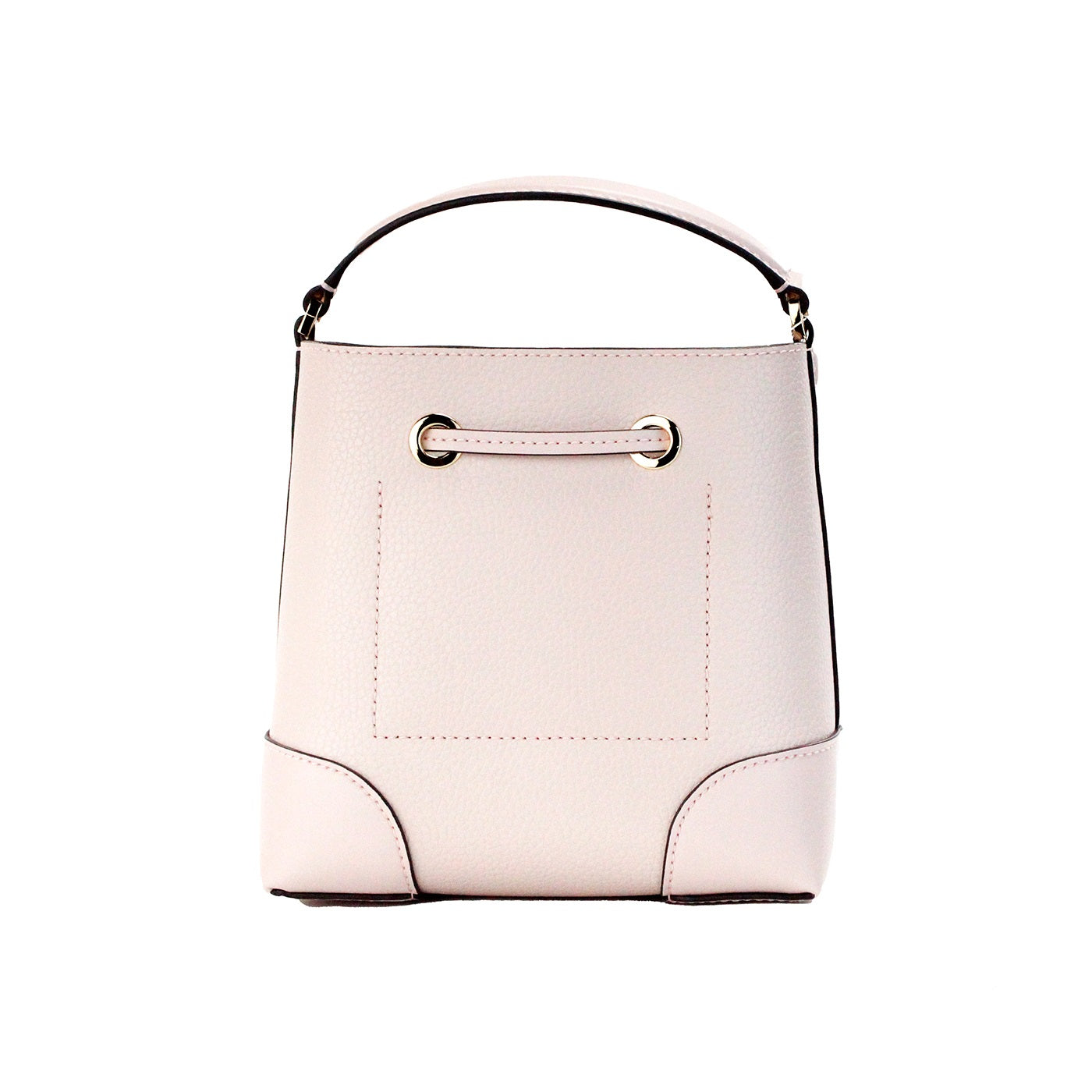 Michael Kors Mercer Small Powder Blush Pebble Leather Bucket Crossbody Bag Purse - Ora And Co.