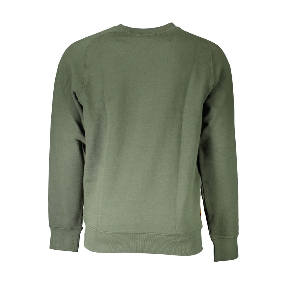 Timberland Green Round Neck Cotton Blend Sweater - Ora And Co.