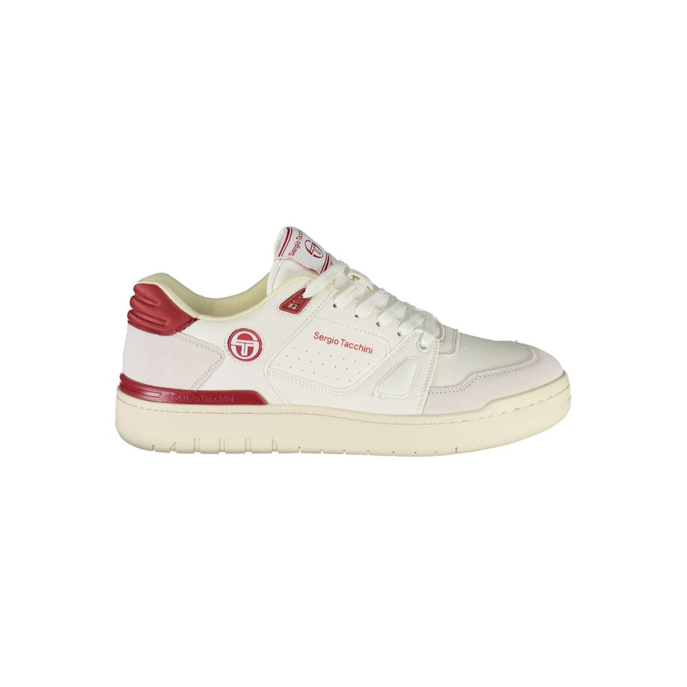 Sergio Tacchini Milan Inspired Sports Sneakers in White - Ora And Co.