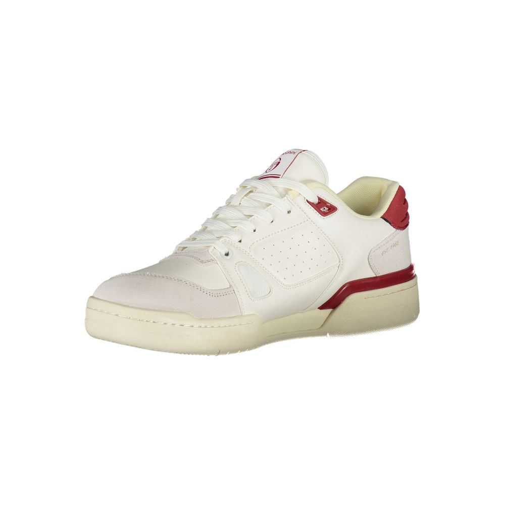 Sergio Tacchini Milan Inspired Sports Sneakers in White - Ora And Co.