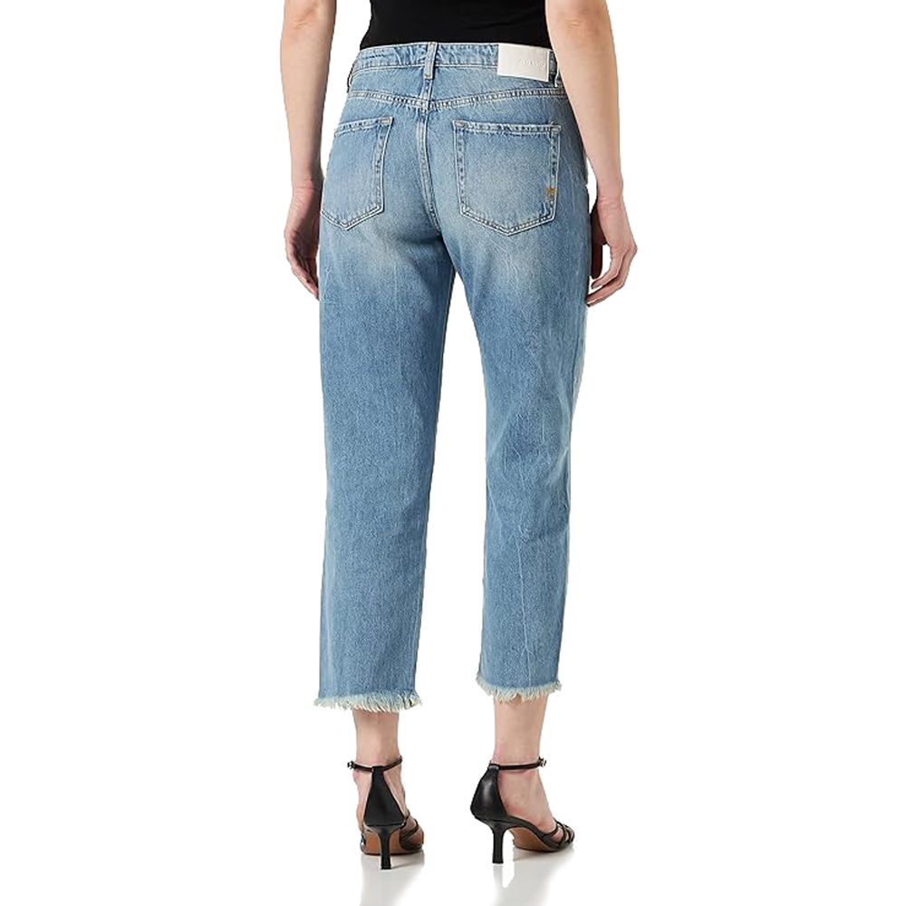 PINKO Blue Cotton Jeans & Pant - Ora And Co.