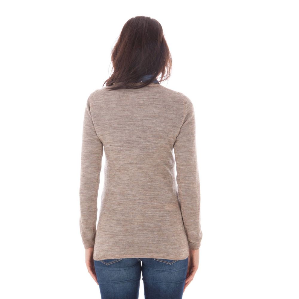 Fred Perry Beige Wool Sweater - Ora And Co.