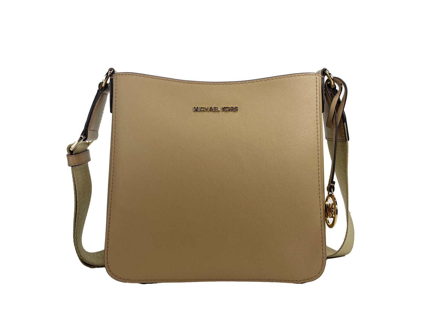 Michael Kors Jet Set Small Messenger Crossbody Bag Camel - Ora And Co.