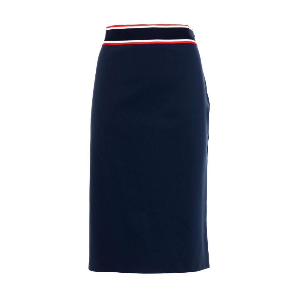 PINKO Blue Viscose Skirt - Ora And Co.