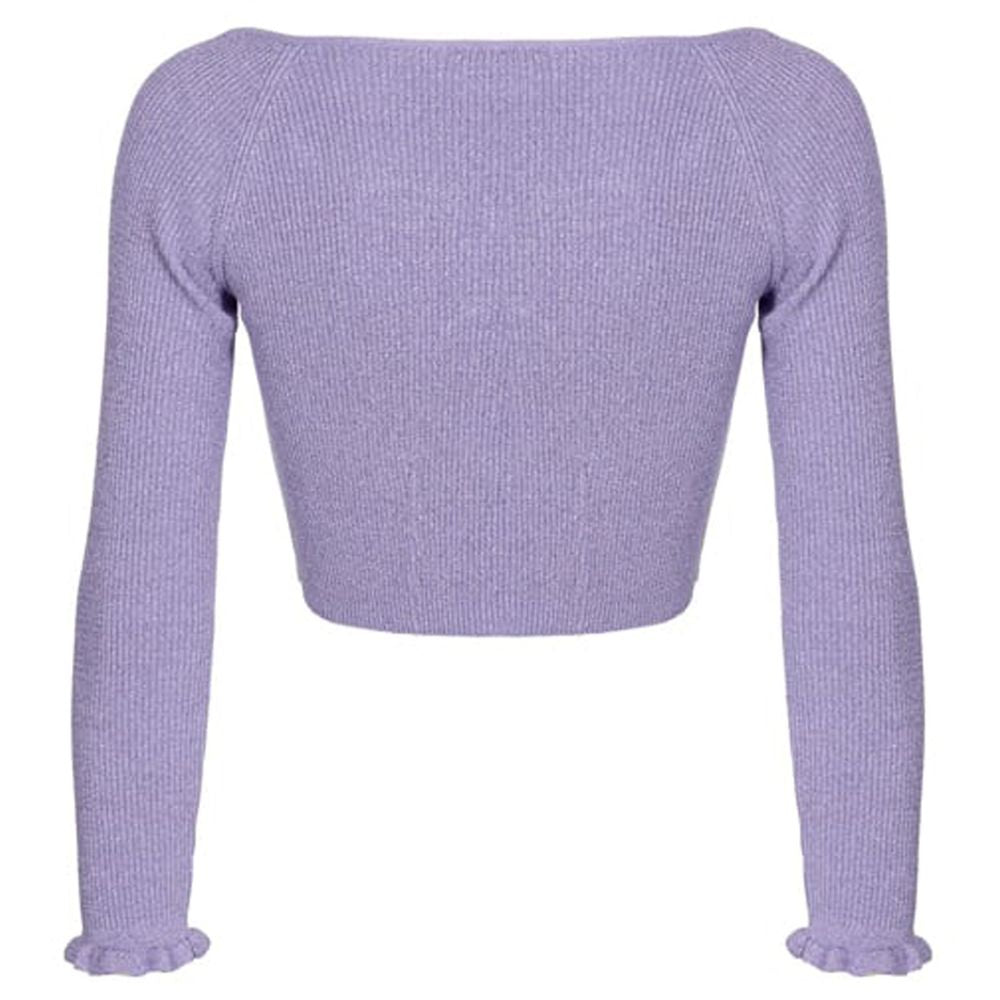 PINKO Purple Viscose Sweater - Ora And Co.