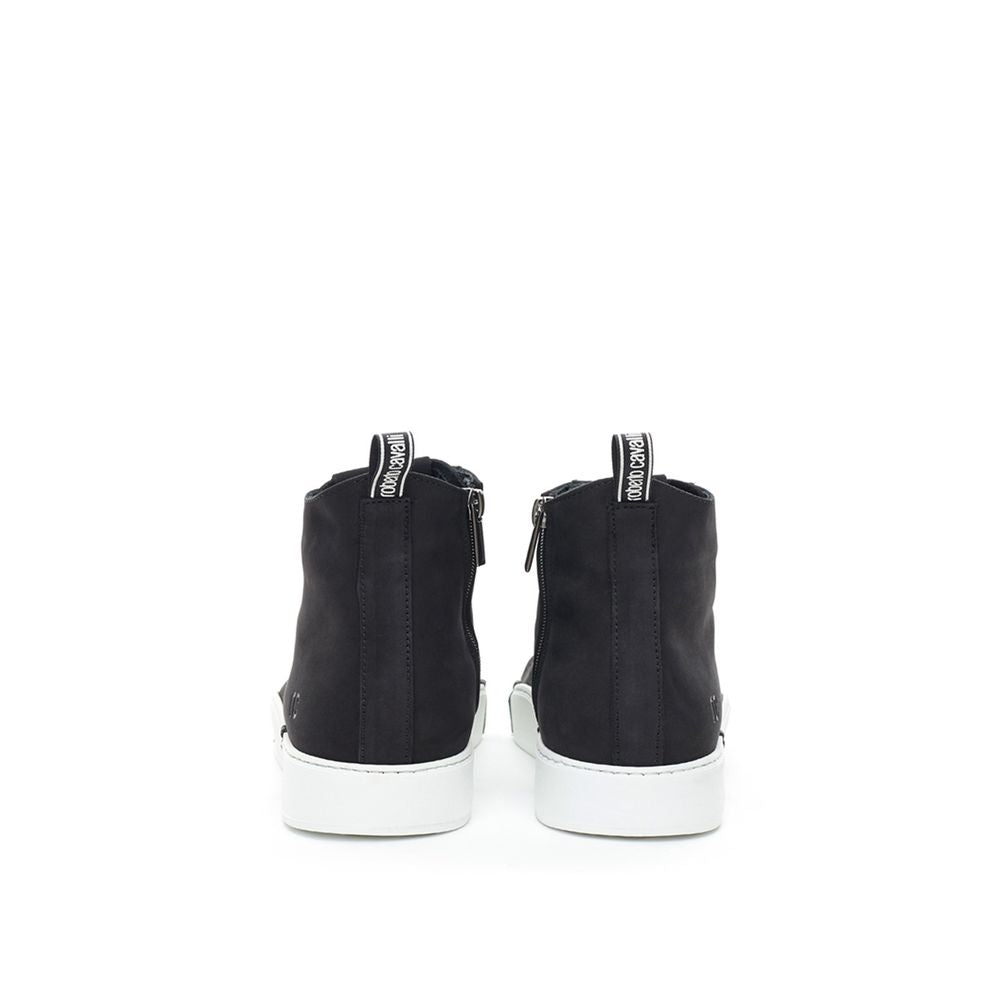 Roberto Cavalli Elegant Suede Sneakers in Chic Black - Ora And Co.