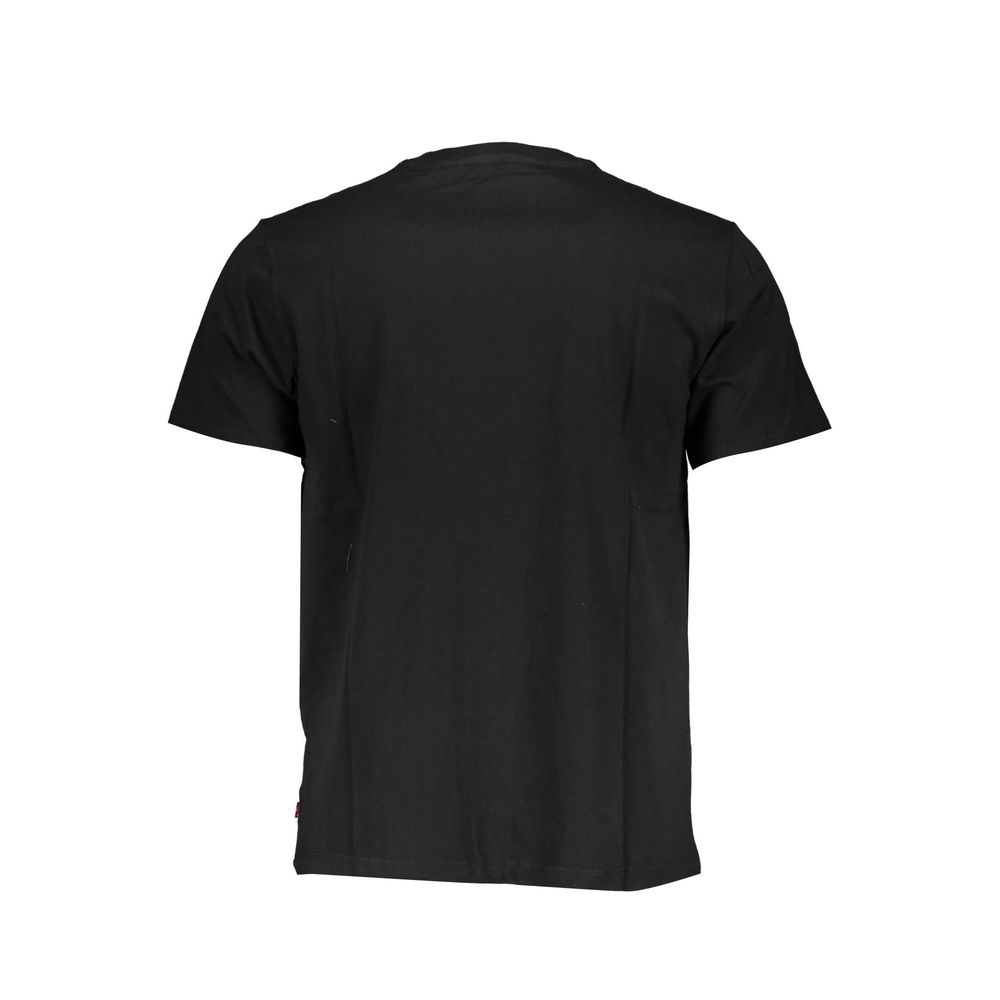 Levi's Black Cotton Men T-Shirt - Ora And Co.