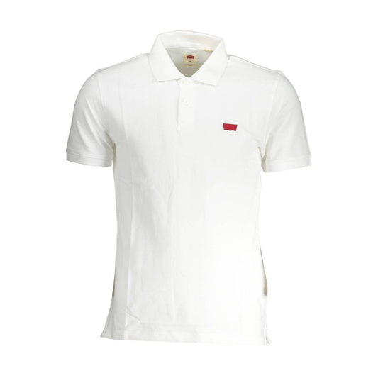 Levi's White Cotton Men Polo - Ora And Co.